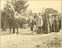 An illustration from Pilgrimage of Mary commandery no. 36, Knights templar of Pennsylvania to the Twenty-ninth triennial conclave of the Grand encampment U.S. at San Francisco, Cal (1904)