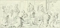 An illustration from Pinacoteca del Palazzo reale delle scienze e delle arti di Milano (1812)