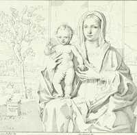 An illustration from Pinacoteca del Palazzo reale delle scienze e delle arti di Milano (1812)