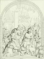 An illustration from Pinacoteca del Palazzo reale delle scienze e delle arti di Milano (1812)