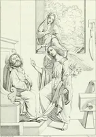 An illustration from Pinacoteca del Palazzo reale delle scienze e delle arti di Milano (1812)