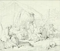 An illustration from Pinacoteca del Palazzo reale delle scienze e delle arti di Milano (1812)