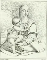 An illustration from Pinacoteca del Palazzo reale delle scienze e delle arti di Milano (1812)