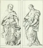 An illustration from Pinacoteca del Palazzo reale delle scienze e delle arti di Milano (1812)