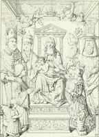 An illustration from Pinacoteca del Palazzo reale delle scienze e delle arti di Milano (1812)