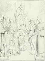 An illustration from Pinacoteca del Palazzo reale delle scienze e delle arti di Milano (1812)