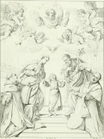 An illustration from Pinacoteca del Palazzo reale delle scienze e delle arti di Milano (1812)