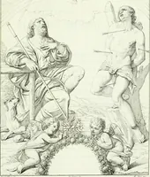 An illustration from Pinacoteca del Palazzo reale delle scienze e delle arti di Milano (1812)