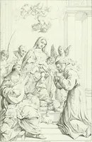 An illustration from Pinacoteca del Palazzo reale delle scienze e delle arti di Milano (1812)