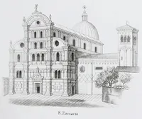 An illustration from Pinacoteca veneta, ossia, Raccolta dei migliori dipinti delle chiese di Venezia (1858)