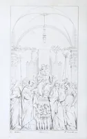 An illustration from Pinacoteca veneta, ossia, Raccolta dei migliori dipinti delle chiese di Venezia (1858)