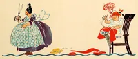 An illustration from Pinky Pup and The empty elephant (1928)