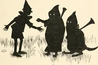 Picture 43 of 105 from Pinocchio : the tale of a puppet (1911), leaf 106