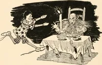 An illustration from Pinocchio : the tale of a puppet (1911)