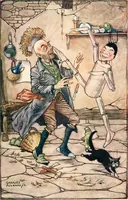 Picture 8 of 105 from Pinocchio : the tale of a puppet (1911), leaf 36