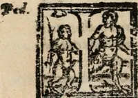 An illustration from Gli ingiusti sdegni. Comedia (1560)