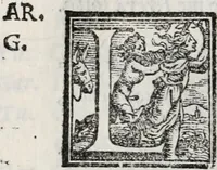 An illustration from Piovana comedia, overo noella del Tasco di Ruzante (1552)
