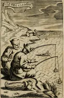An illustration from Piscatio philosophica : Excellentiae Ill[ustrissi]me ac Reuerendissime D.D. Georgii Cornelii, Ecclesie Patauine Episcopi dicata (1662)