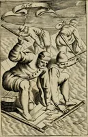 An illustration from Piscatio philosophica : Excellentiae Ill[ustrissi]me ac Reuerendissime D.D. Georgii Cornelii, Ecclesie Patauine Episcopi dicata (1662)