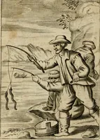 An illustration from Piscatio philosophica : Excellentiae Ill[ustrissi]me ac Reuerendissime D.D. Georgii Cornelii, Ecclesie Patauine Episcopi dicata (1662)