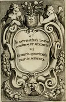 An illustration from Piscatio philosophica : Excellentiae Ill[ustrissi]me ac Reuerendissime D.D. Georgii Cornelii, Ecclesie Patauine Episcopi dicata (1662)