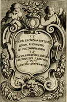 An illustration from Piscatio philosophica : Excellentiae Ill[ustrissi]me ac Reuerendissime D.D. Georgii Cornelii, Ecclesie Patauine Episcopi dicata (1662)