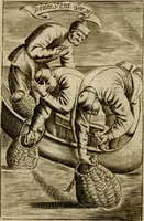 An illustration from Piscatio philosophica : Excellentiae Ill[ustrissi]me ac Reuerendissime D.D. Georgii Cornelii, Ecclesie Patauine Episcopi dicata (1662)