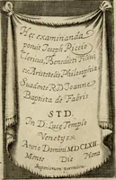 An illustration from Piscatio philosophica : Excellentiae Ill[ustrissi]me ac Reuerendissime D.D. Georgii Cornelii, Ecclesie Patauine Episcopi dicata (1662)