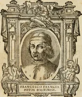 An illustration from Felsina pittrice : vite de pittori bolognesi (1678)