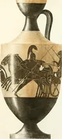 An illustration from Pitture di vasi fittili, esibite dal cav. F. Inghirami per servire di studio alla mitologia ed all storia degli antichi popoli (1838)