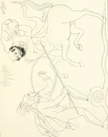 An illustration from Pitture di vasi fittili, esibite dal cav. F. Inghirami per servire di studio alla mitologia ed all storia degli antichi popoli (1838)