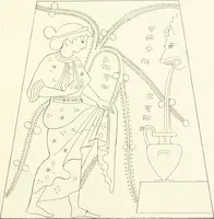 An illustration from Pitture di vasi fittili, esibite dal cav. F. Inghirami per servire di studio alla mitologia ed all storia degli antichi popoli (1838)