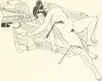 An illustration from Pitture di vasi fittili, esibite dal cav. F. Inghirami per servire di studio alla mitologia ed all storia degli antichi popoli (1838)