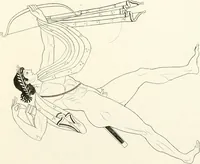 An illustration from Pitture di vasi fittili, esibite dal cav. F. Inghirami per servire di studio alla mitologia ed all storia degli antichi popoli (1838)