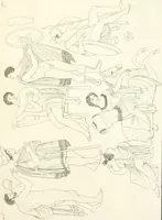 An illustration from Pitture di vasi fittili, esibite dal cav. F. Inghirami per servire di studio alla mitologia ed all storia degli antichi popoli (1838)