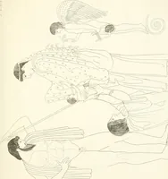 An illustration from Pitture di vasi fittili, esibite dal cav. F. Inghirami per servire di studio alla mitologia ed all storia degli antichi popoli (1838)