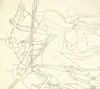 An illustration from Pitture di vasi fittili, esibite dal cav. F. Inghirami per servire di studio alla mitologia ed all storia degli antichi popoli (1838)