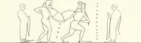 An illustration from Pitture di vasi fittili, esibite dal cav. F. Inghirami per servire di studio alla mitologia ed all storia degli antichi popoli (1838)