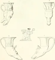 An illustration from Pitture di vasi fittili, esibite dal cav. F. Inghirami per servire di studio alla mitologia ed all storia degli antichi popoli (1838)