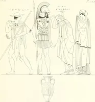 An illustration from Pitture di vasi fittili, esibite dal cav. F. Inghirami per servire di studio alla mitologia ed all storia degli antichi popoli (1838)