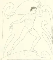 An illustration from Pitture di vasi fittili, esibite dal cav. F. Inghirami per servire di studio alla mitologia ed all storia degli antichi popoli (1838)