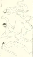 An illustration from Pitture di vasi fittili, esibite dal cav. F. Inghirami per servire di studio alla mitologia ed all storia degli antichi popoli (1838)