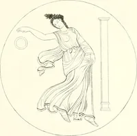An illustration from Pitture di vasi fittili, esibite dal cav. F. Inghirami per servire di studio alla mitologia ed all storia degli antichi popoli (1838)