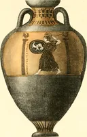 An illustration from Pitture di vasi fittili, esibite dal cav. F. Inghirami per servire di studio alla mitologia ed alla storia degli antichi popoli (1838)