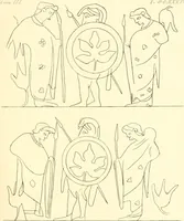 An illustration from Pitture di vasi fittili, esibite dal cav. F. Inghirami per servire di studio alla mitologia ed alla storia degli antichi popoli (1838)