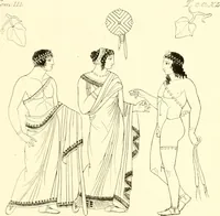 An illustration from Pitture di vasi fittili, esibite dal cav. F. Inghirami per servire di studio alla mitologia ed alla storia degli antichi popoli (1838)