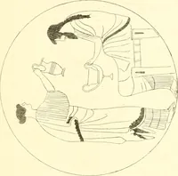 An illustration from Pitture di vasi fittili, esibite dal cav. F. Inghirami per servire di studio alla mitologia ed alla storia degli antichi popoli (1838)