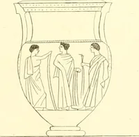 An illustration from Pitture di vasi fittili, esibite dal cav. F. Inghirami per servire di studio alla mitologia ed alla storia degli antichi popoli (1838)