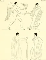 An illustration from Pitture di vasi fittili, esibite dal cav. F. Inghirami per servire di studio alla mitologia ed alla storia degli antichi popoli (1838)