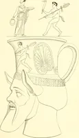 An illustration from Pitture di vasi fittili, esibite dal cav. F. Inghirami per servire di studio alla mitologia ed alla storia degli antichi popoli (1838)